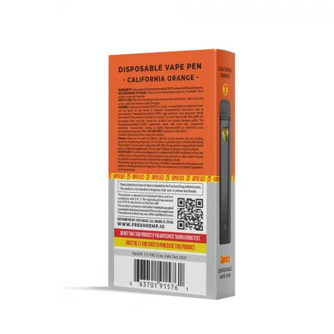 California Orange HHC Jetable